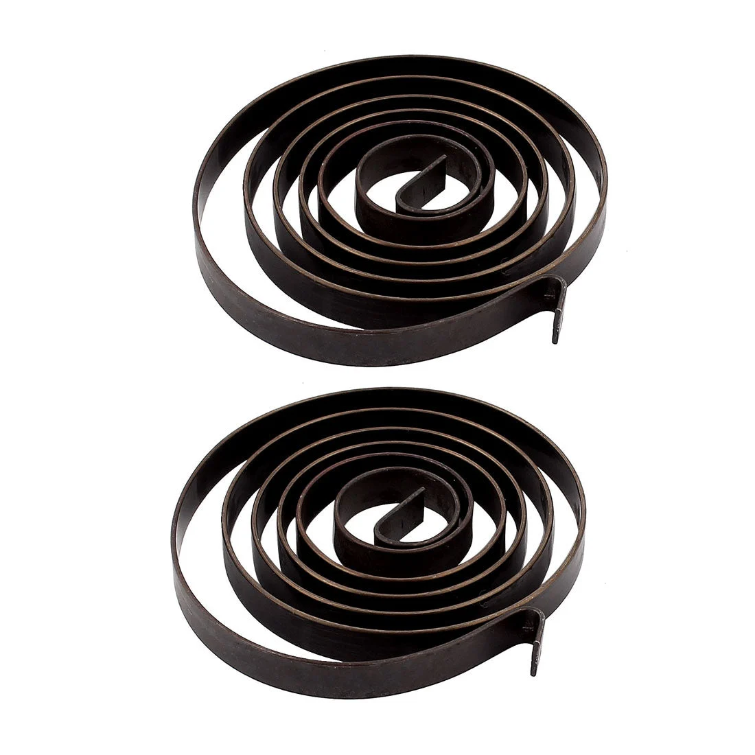 6x0.65mm 680mm Drill Press Quill Feed Return Coil Spring Assembly 2pcs