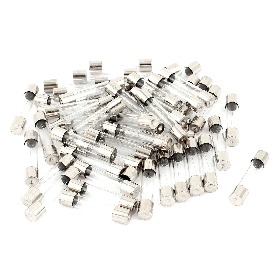 250V 3A Fast Quick Blow Low Breaking Glass Tube Fuses 6mm x 30mm 50pcs