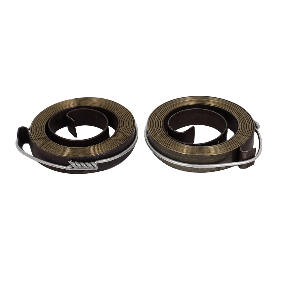 2pcs 5.4cm Dia 1cm Width Metal Drill Press Quill Feed Return Coil Spindle Spring Assembly