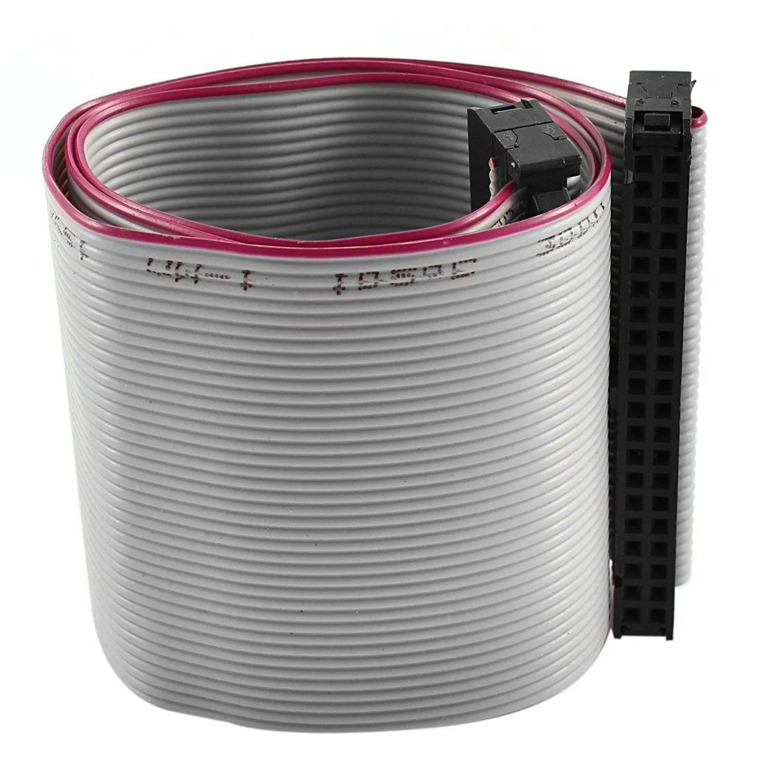 FC40P IDC 40-Pin F/F Hard Drive Data Extension Wire Flat Ribbon Cable Connector 40cm Long for Motherboard