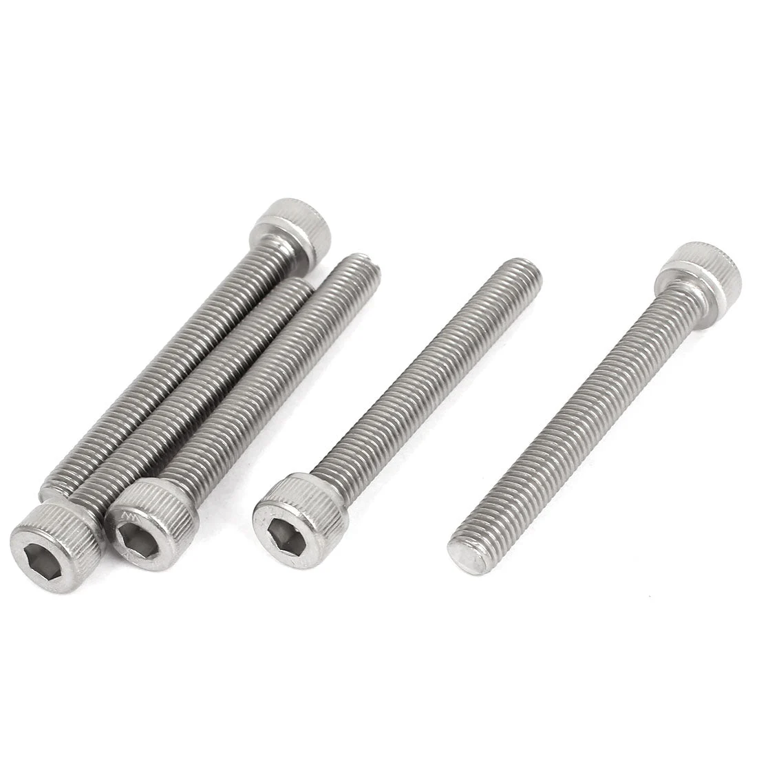 M8 x 65mm DIN912 304 Stainless Steel Hex Socket Head Cap Screws 5 pc
