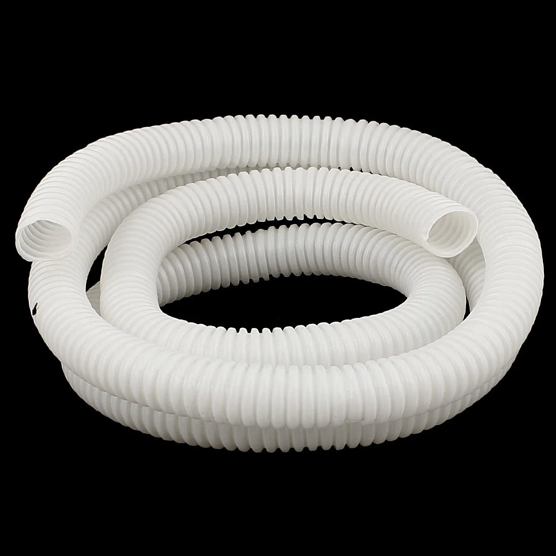 1.5 M 16 x 19 mm Plastic Corrugated Conduit Tube for Garden,Office White