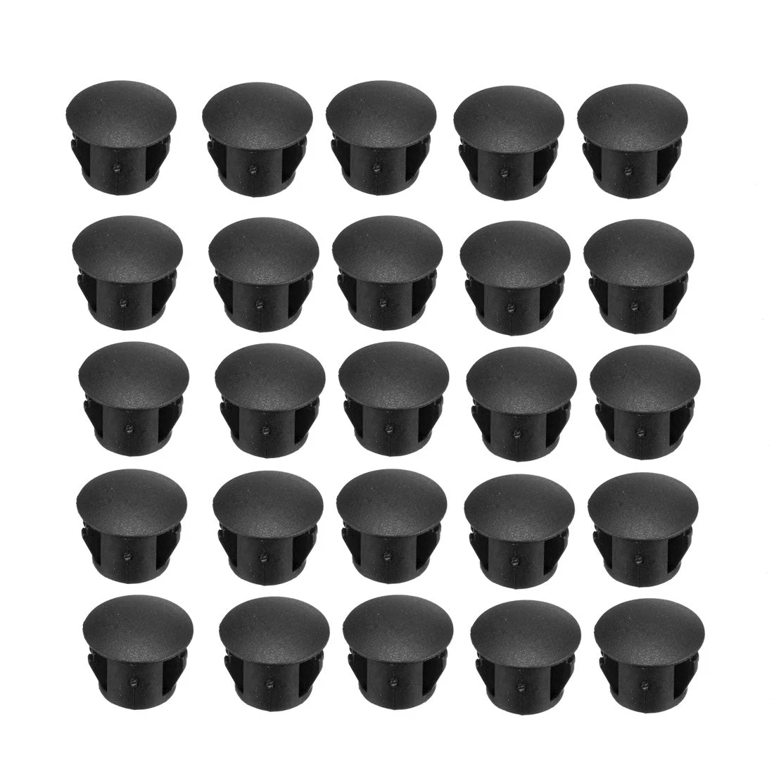 45pcs Plastic 10mm Dia Snap in Type Locking Hole Connectors Button Cover