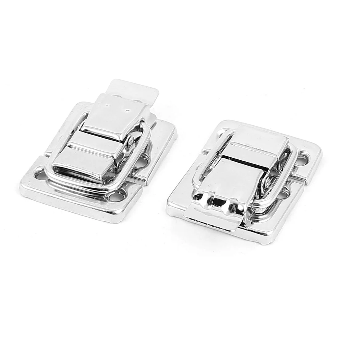 Suitcase Box Chest Trunk Lock Metal Fastener Toggle Latch Catch Clip Clasp 2pcs