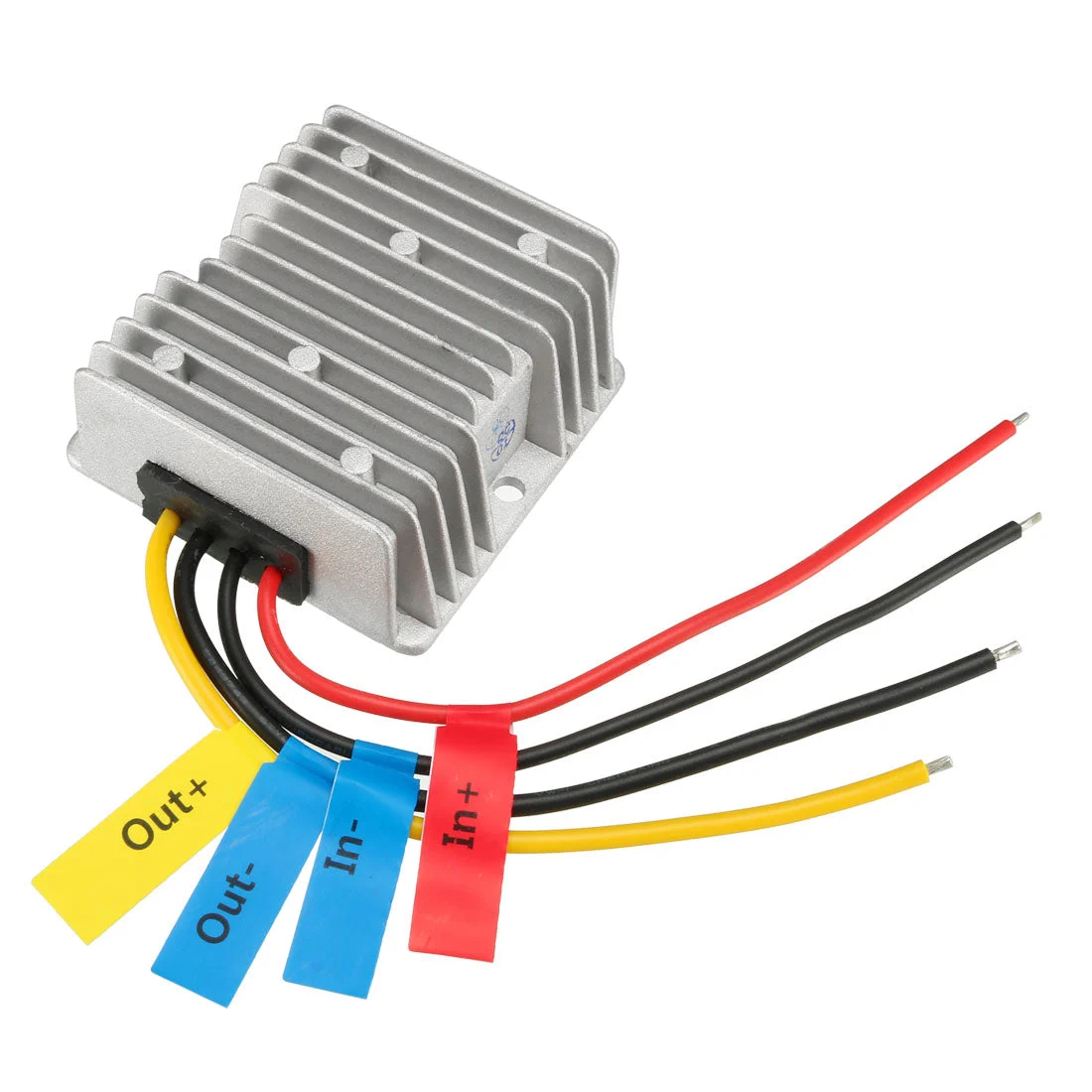 uxcell Power Converter Regulator DC12V/24V to DC6V 20A 120W Waterproof Voltage Convert Transformer