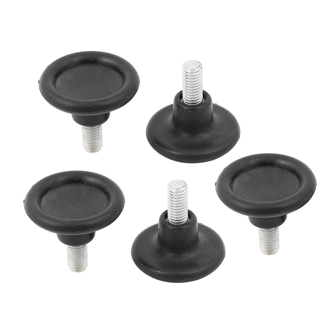 Furniture Table Adjustable Screw On Leveling Glide Feet Legs Protector 5pcs