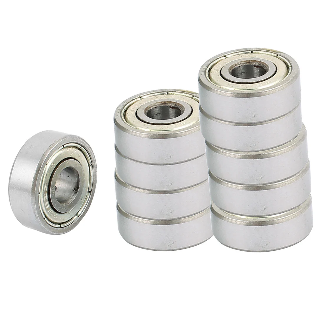 10Pcs 628ZZ 24x8mm Sealed Miniature Deep Groove Radial Ball Carbon Steel Bearing