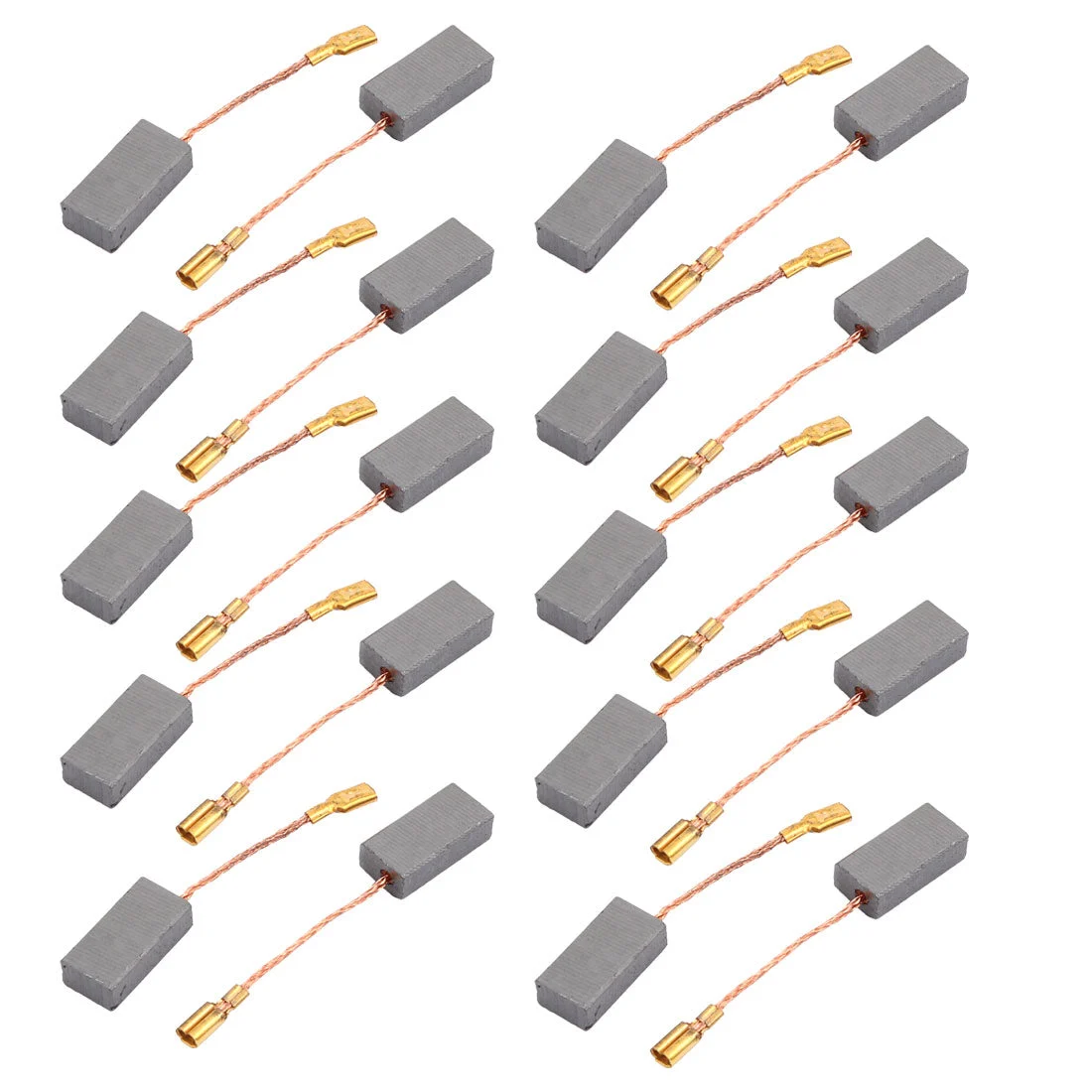 10Pairs Carbon Brushes Power Tool 16 x 8 x 5mm for Generic Electric Motor