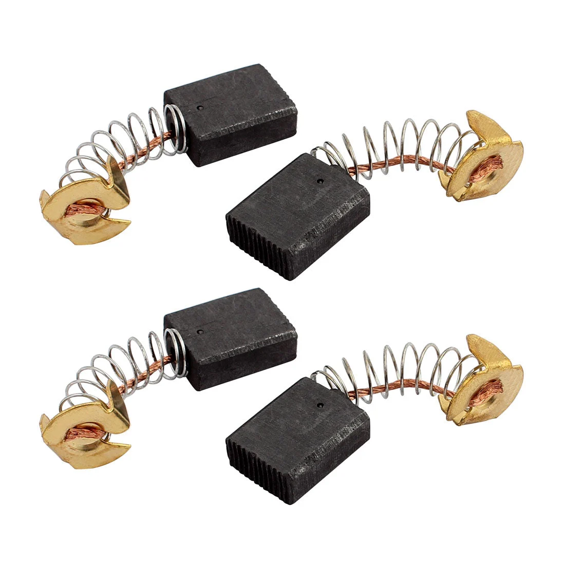 4Pcs 17x13.5x6.4mm Carbon Brushes Power Tool for Electric Hammer Drill Motor