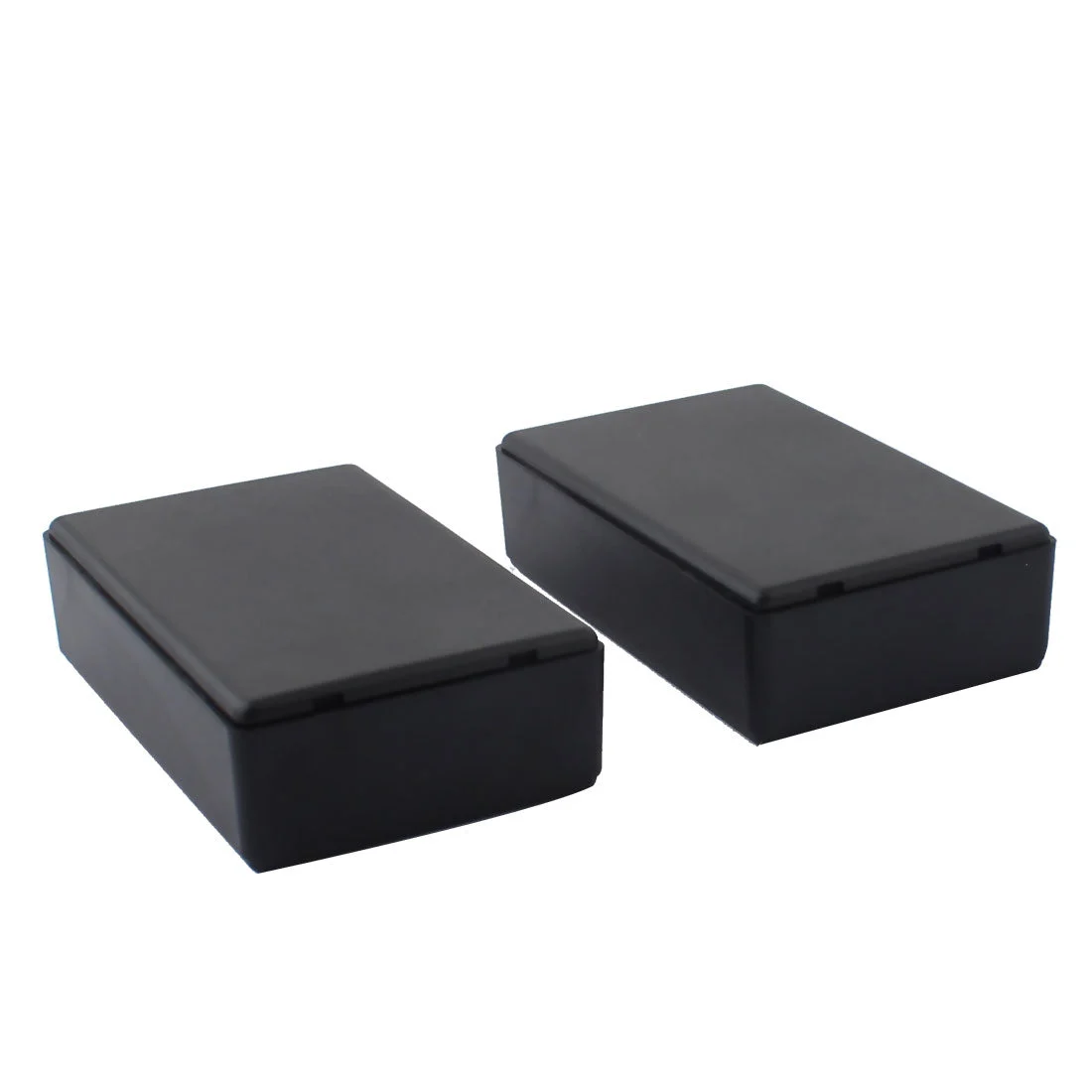 a16042500ux1371 Waterproof Sealed Project Electrical Junction Box 97 x 59 x 28mm 2Pcs Black,