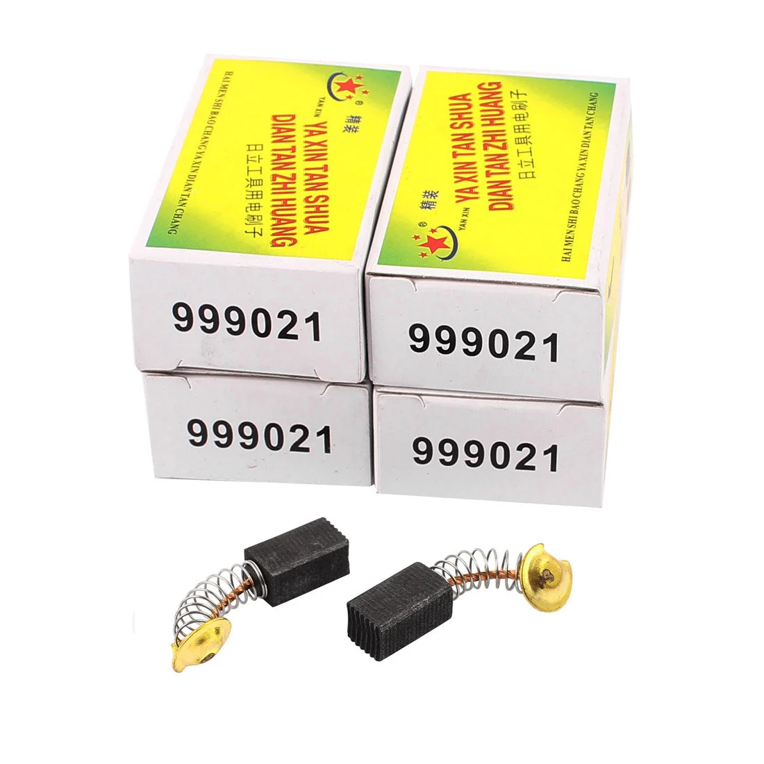 5 Pairs Electric Drill Motor Rotary Power Tool Carbon Brush Grey 999-021