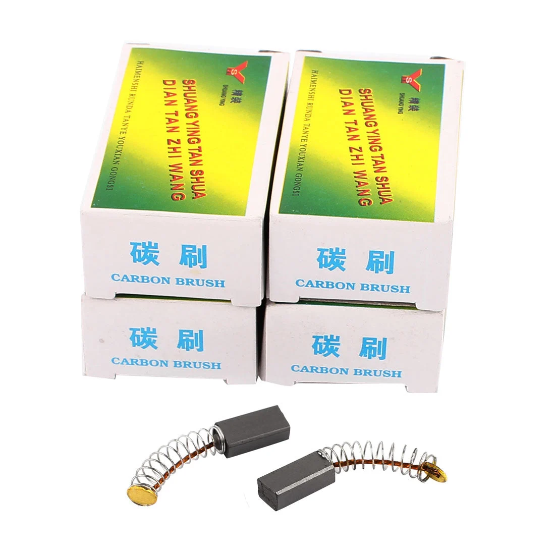 5 Pairs Electric Drill 12mm x 6.5mm x 4mm Motor Carbon Brushes Spare Part