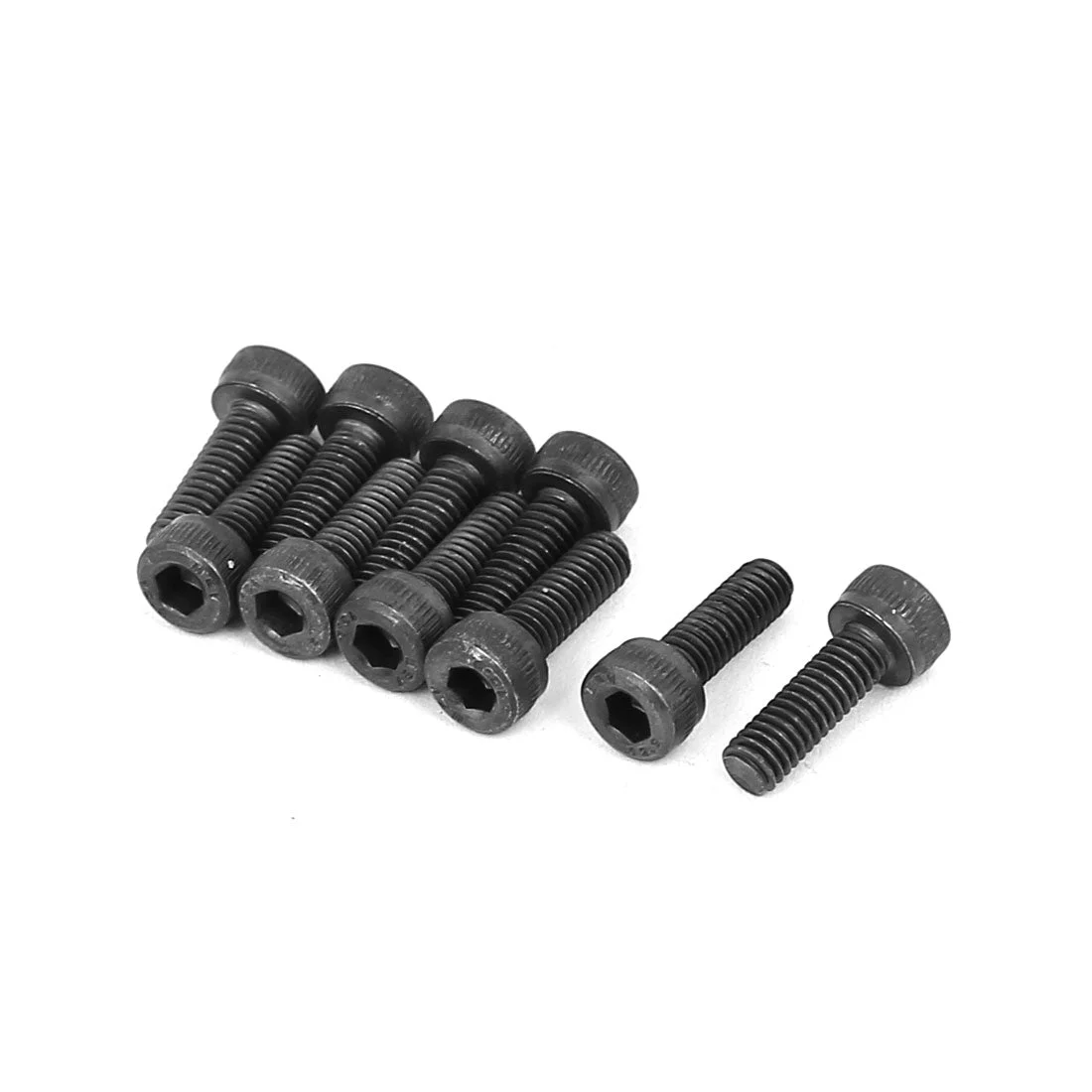 M4 x 12mm Alloy Steel 12.9 Grade Hex Socket Head Cap Machine Screw Bolt 10PCS
