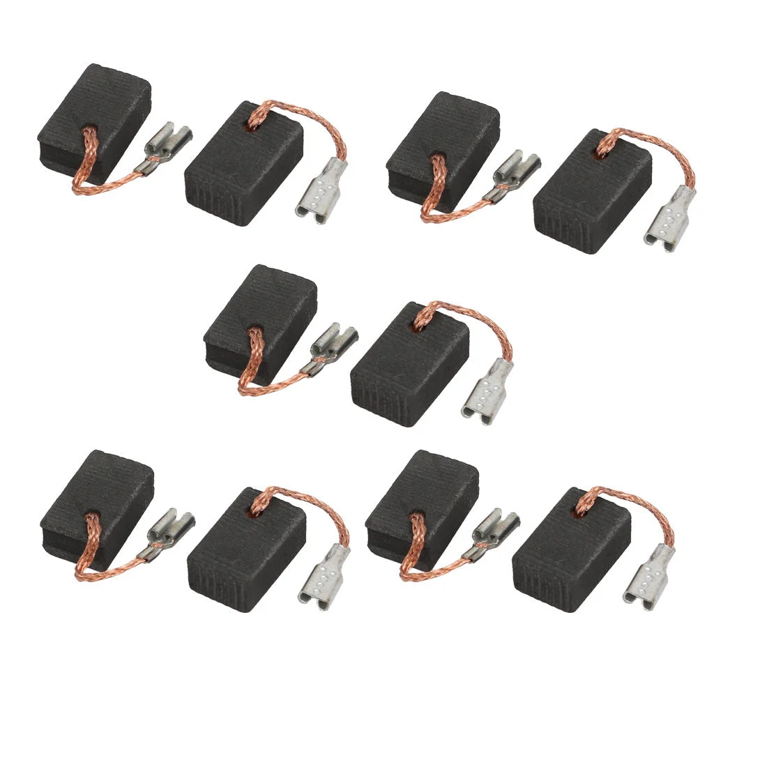10 Pcs 14 x 9 x 6mm Planer Motor Carbon Brushes