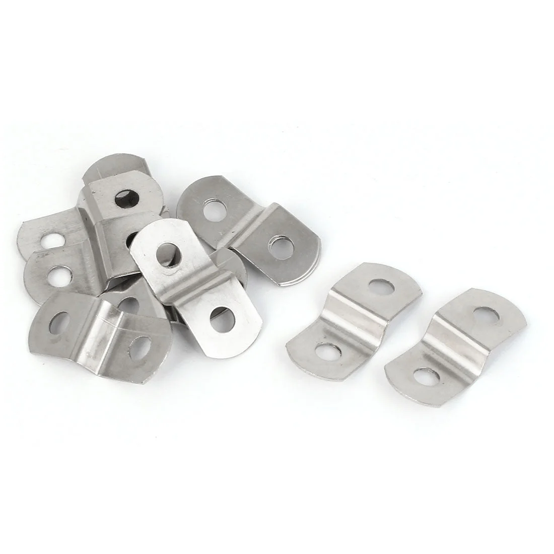30mm x 13mm x 7mm Metal Z Shape Photo Picture Frame Braces Brackets 10PCS