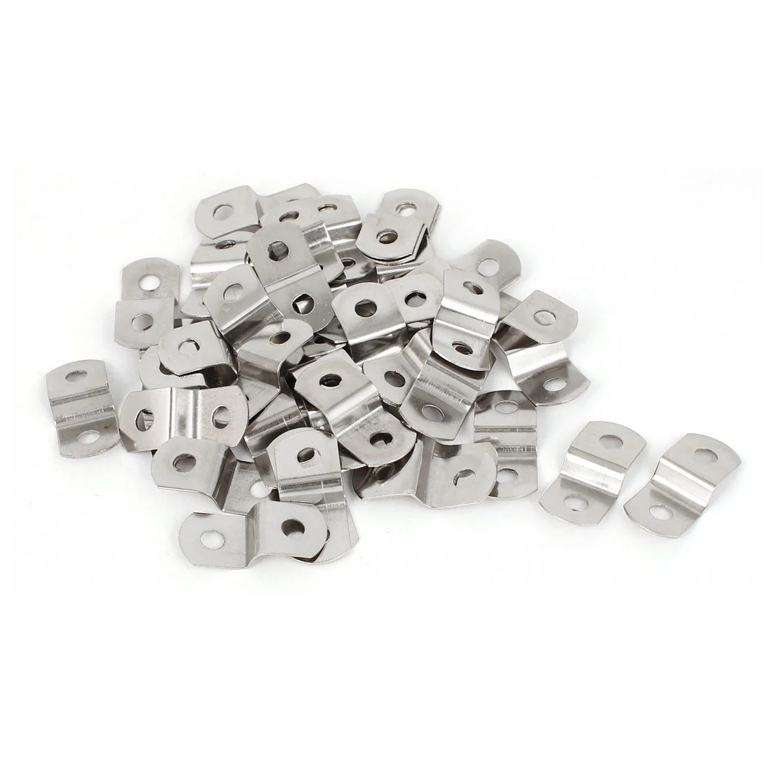 30mm x 13mm x 7mm Metal Z Shape Photo Picture Frame Braces Brackets 50PCS