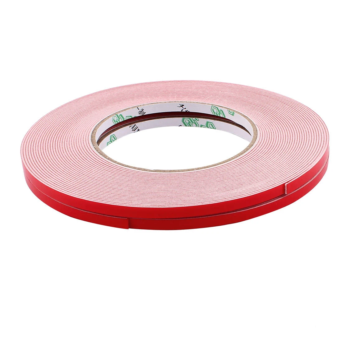 2 Pcs 5mmx1mm Double Sided Sponge Tape Adhesive Sticker Foam Glue Strip Sealing 10 Meters 33Ft