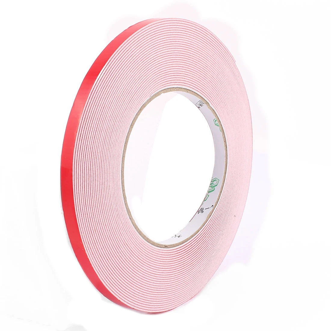 8MM Width 10M Length 1MM Thick White Dual Sided Waterproof Sponge Tape