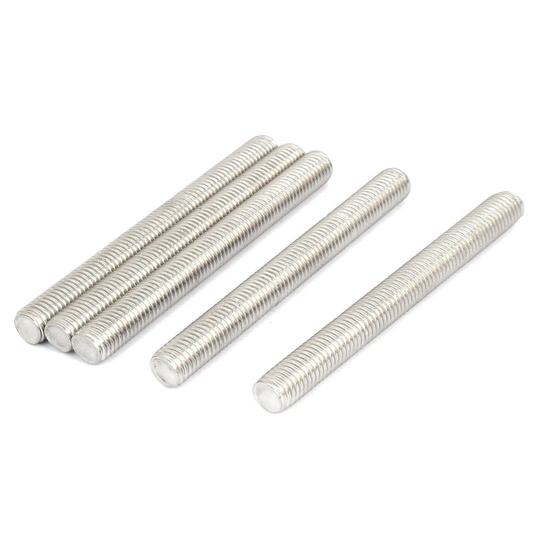 M12 x 120mm Metric Right Hand Thread Fully Threaded Rod Stud Fastener 5PCS