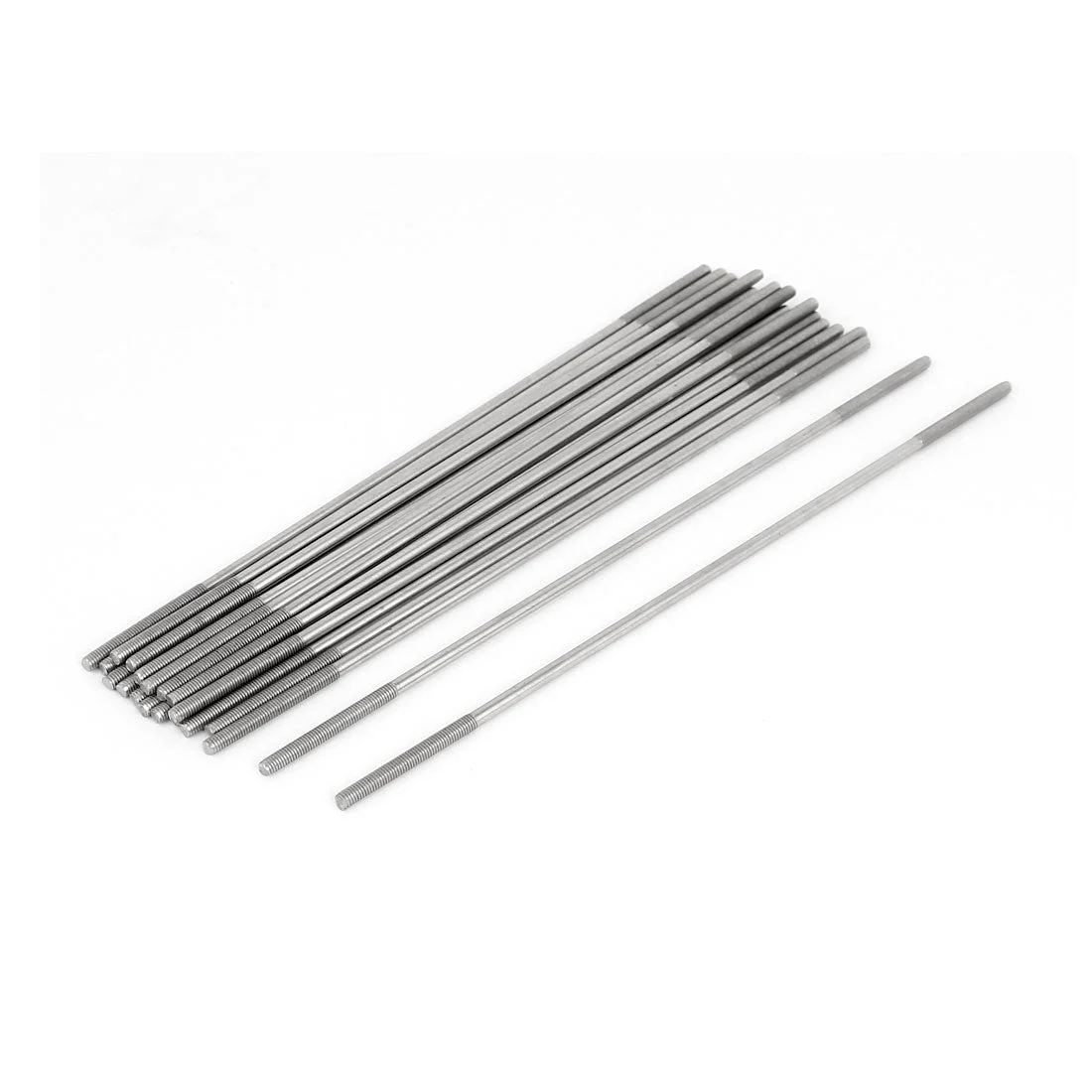 M3x160mm 304 Stainless Steel Double End Threaded Stud Screw Bolt 20pcs