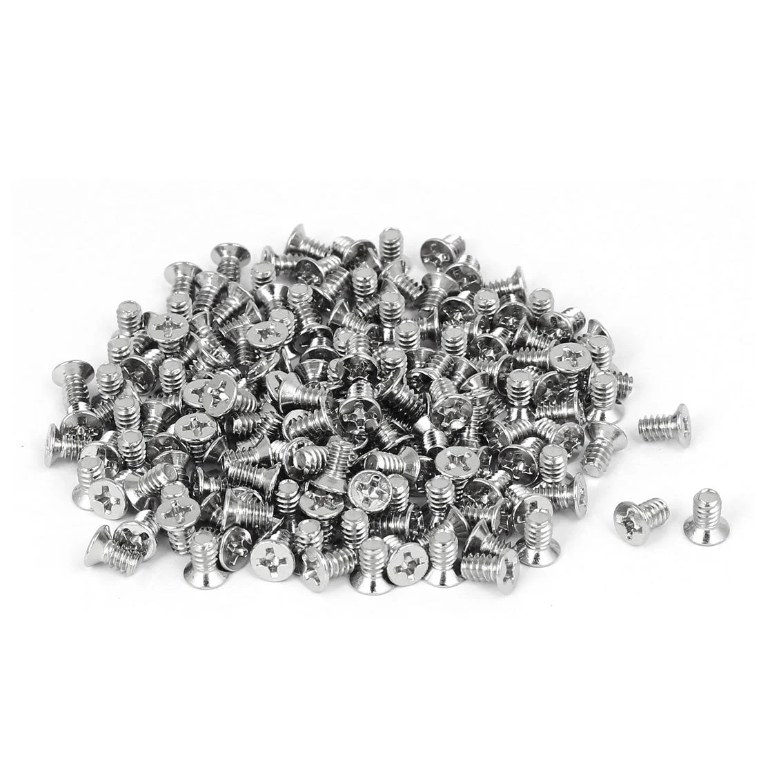 Computer PC Case 3.5" HDD Flat Phillips Head Hard Drive Screw 6#-32 UNC 200pcs