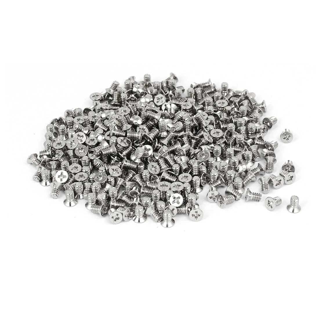 400pcs Computer Case 3.5" HDD Flat Phillips Head Hard Drive Screw 6#-32 UNC