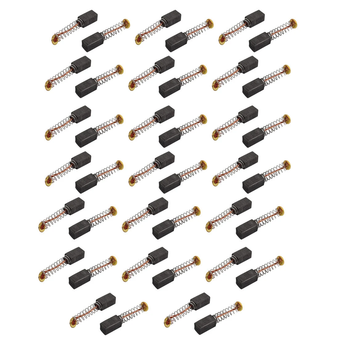 20 Pairs Carbon Brushes Power Tool 10 x 5 x 5mm for Generic Electric Motor