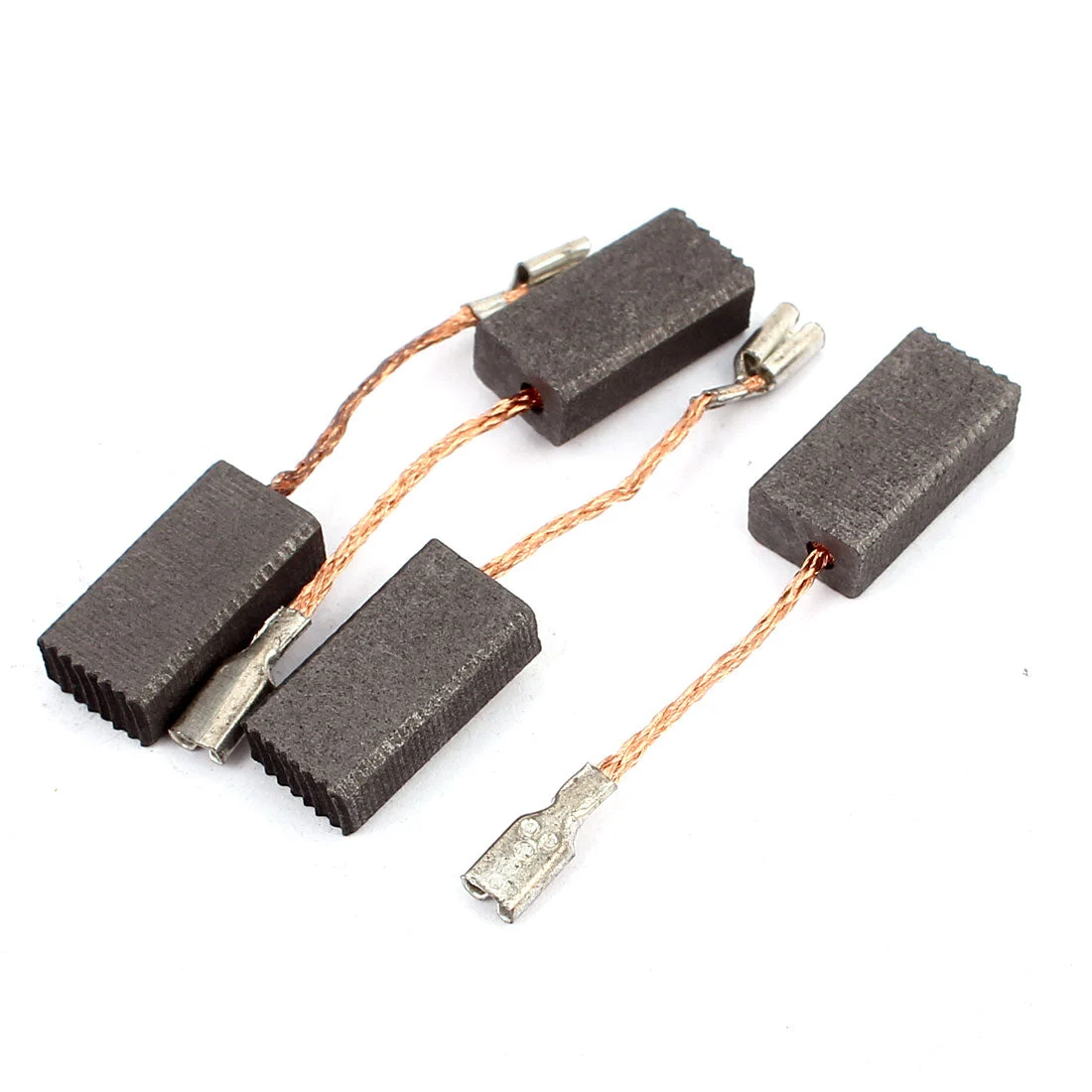 2 Pairs Electric Drill Motor Rotary Power Tool Carbon Brush 5 x 8 x 15mm No Spring