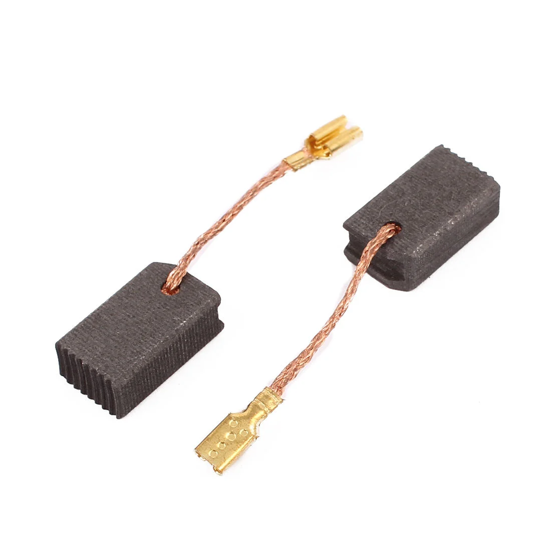 1 Pairs Electric Drill Motor Rotary Power Tool Carbon Brush 6 x 9 x 15mm w Spring