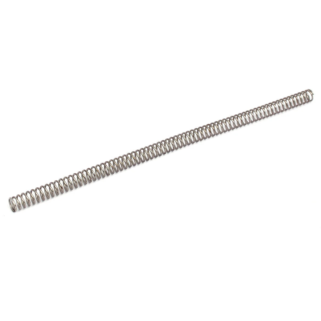 1.5mmx12mmx305mm 304 Stainless Steel Compression Spring Silver Tone