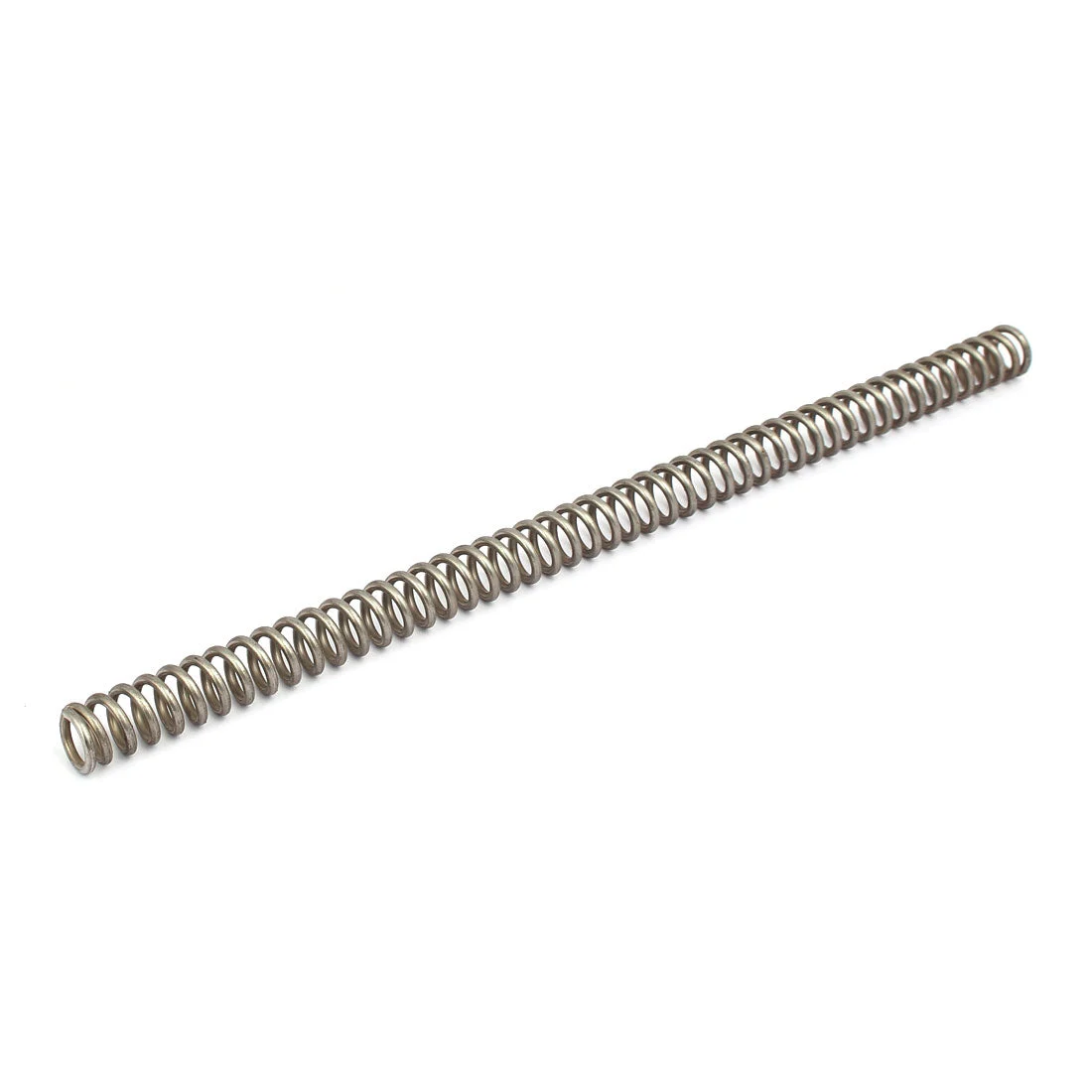 2.5mmx16mmx305mm 304 Stainless Steel Compression Spring Silver Tone