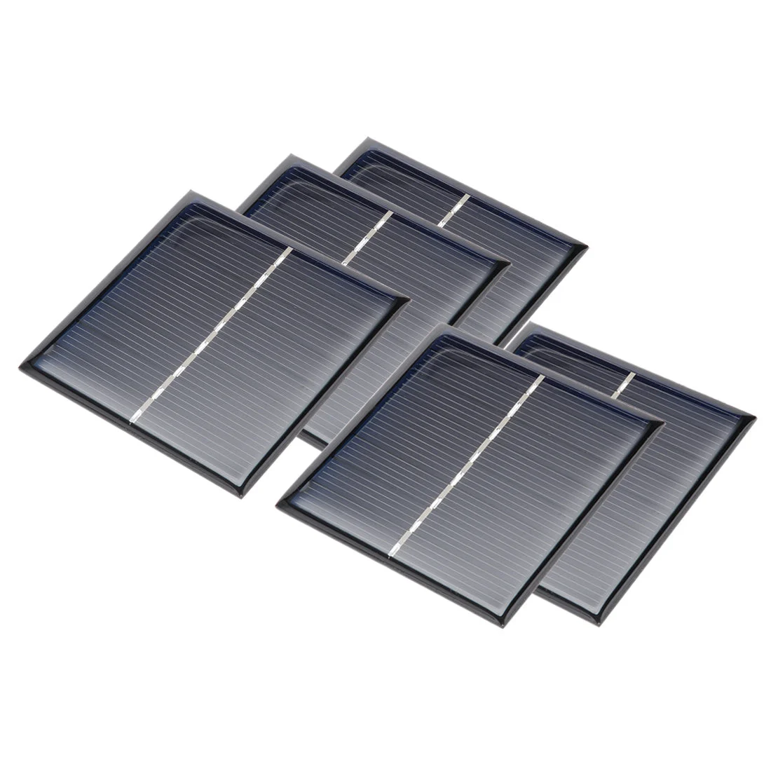 5Pcs 4V 100mA Poly Mini Solar Cell Panel Module DIY for Light Toys Charger 70mm x 70mm