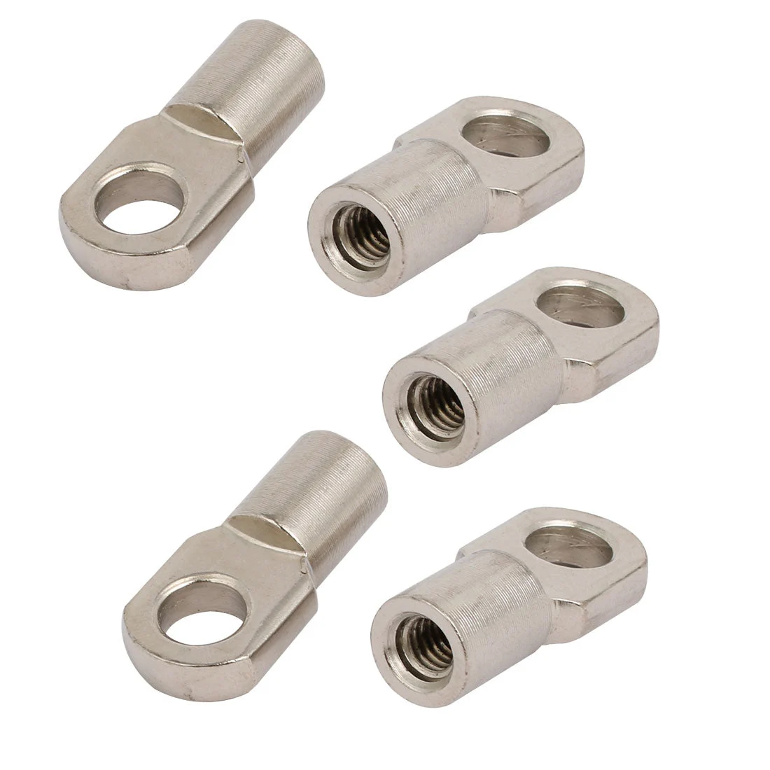 M6 Female Threaded 45# Steel Gas Spring Strut Joint End Fitting 5pcs