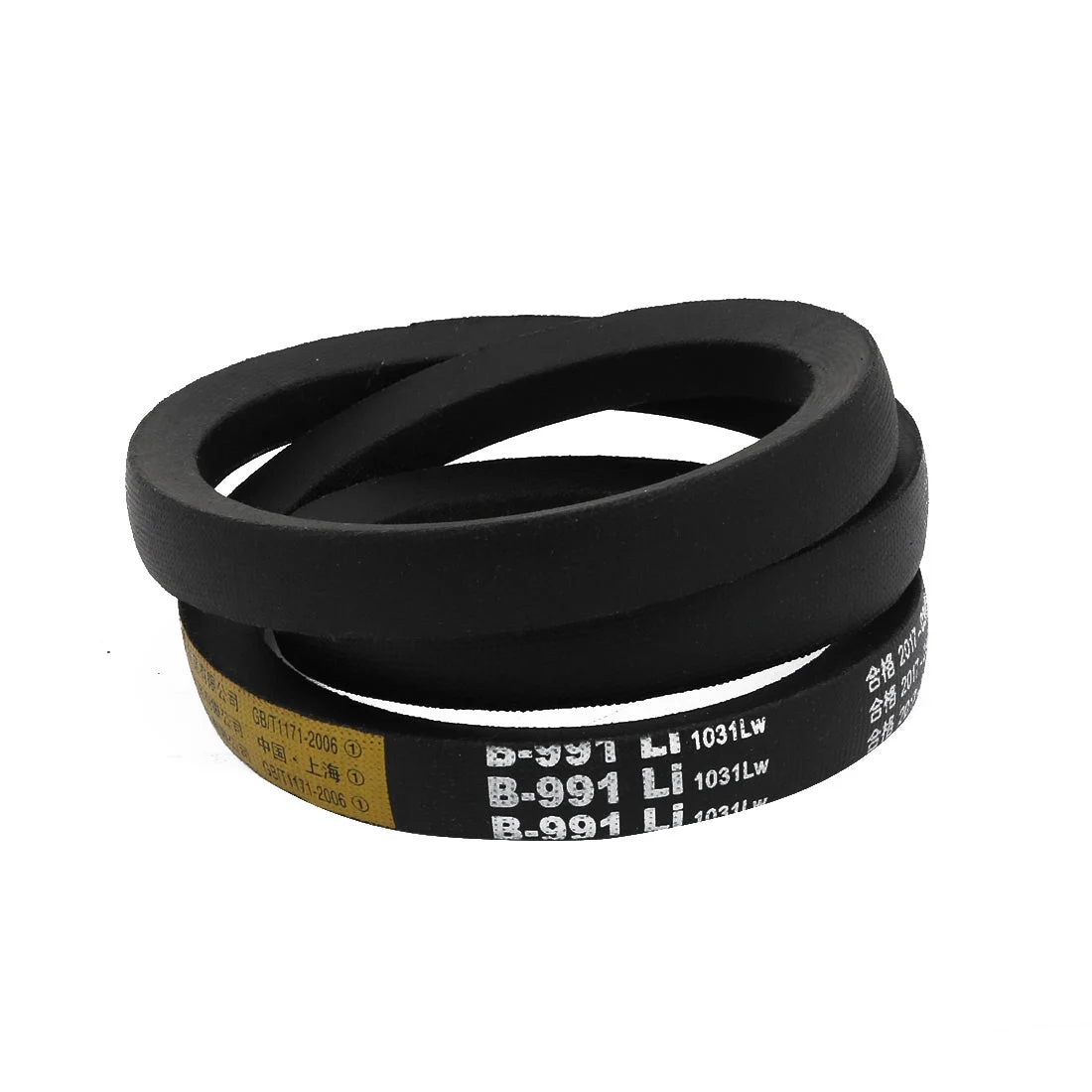B991 17mm Width 11mm Thickness Rubber Transmission Drive V-Belt for Electric Machine