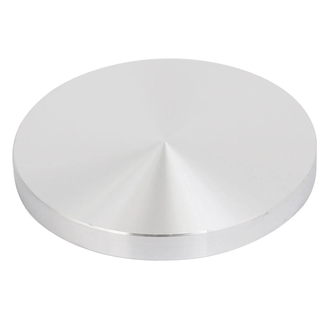 Uxcell 95mm Diameter 10mm Thickness M10 Thread Hollow Aluminum Disc Polished Finish