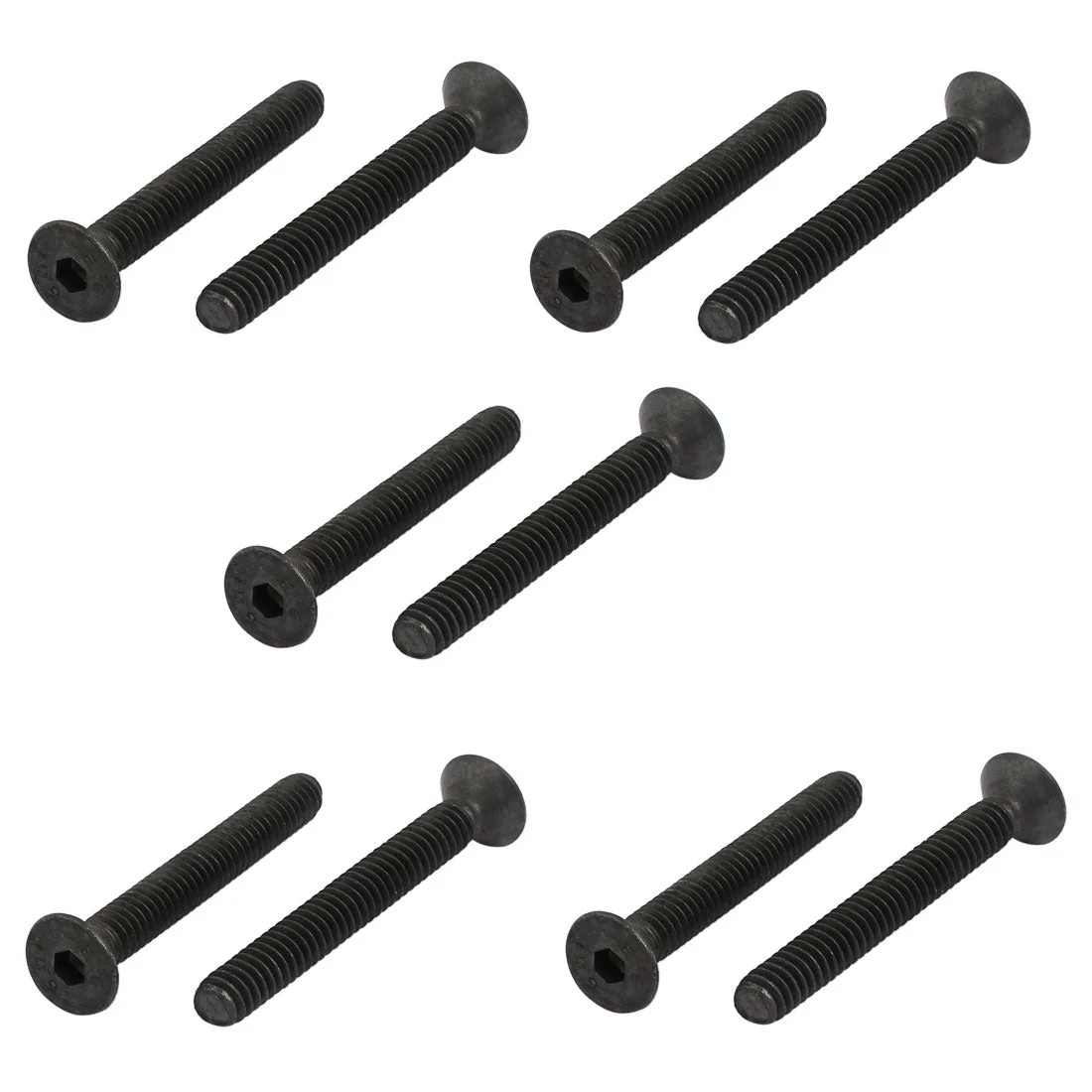 1/4-20 x 2" Alloy Steel Flat Head Hex Socket Cap Screw 10pcs
