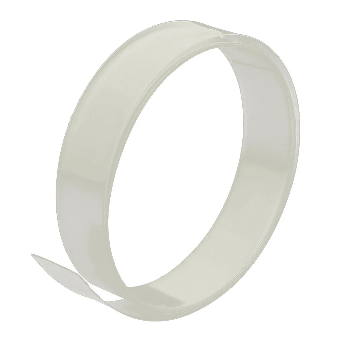 17mm Flat Width 1M Length PVC Heat Shrinkable Tube Clear for AAA Battery