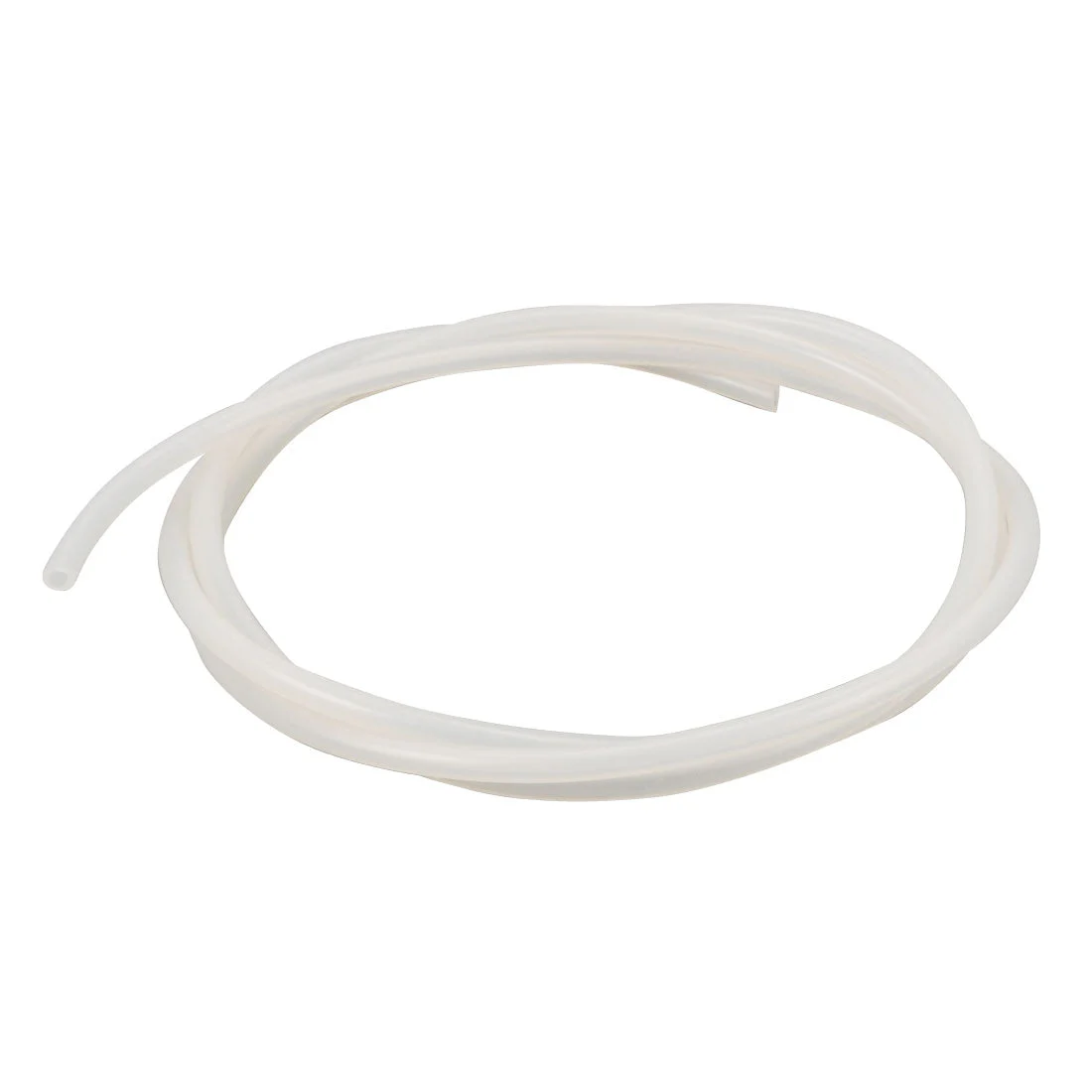 2mm x 4mm High Temp Resistant Flexible Silicone Tube Hose Pipe 1 Meter Long
