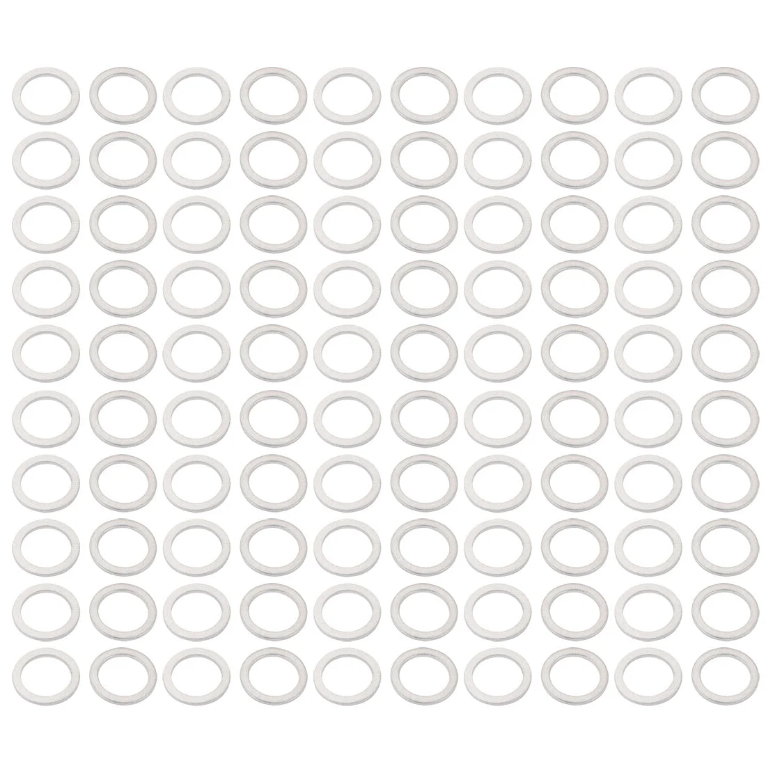 12mmx16mmx1.2mm Motorcycle Hardware Drain Plug Crush Aluminum Washer Seal 100pcs