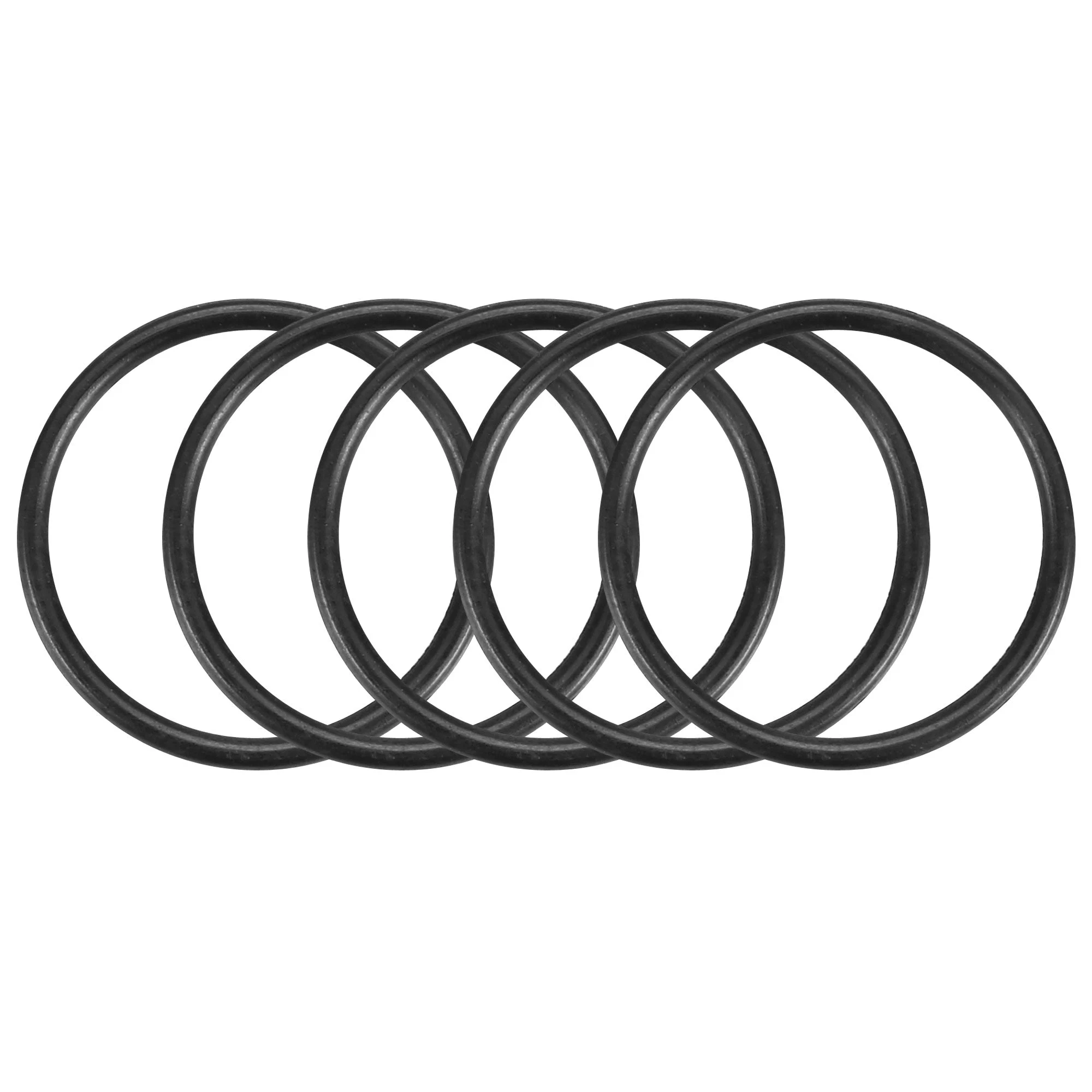 5pcs Black Nitrile Butadiene Rubber NBR O-Ring 12mm Inner Dia 1mm Width