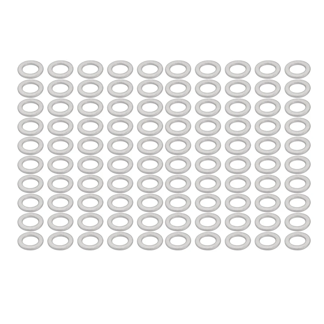 100Pcs 12mmx20mmx2mm Aluminum Motorcycle Hardware Drain Plug Washer
