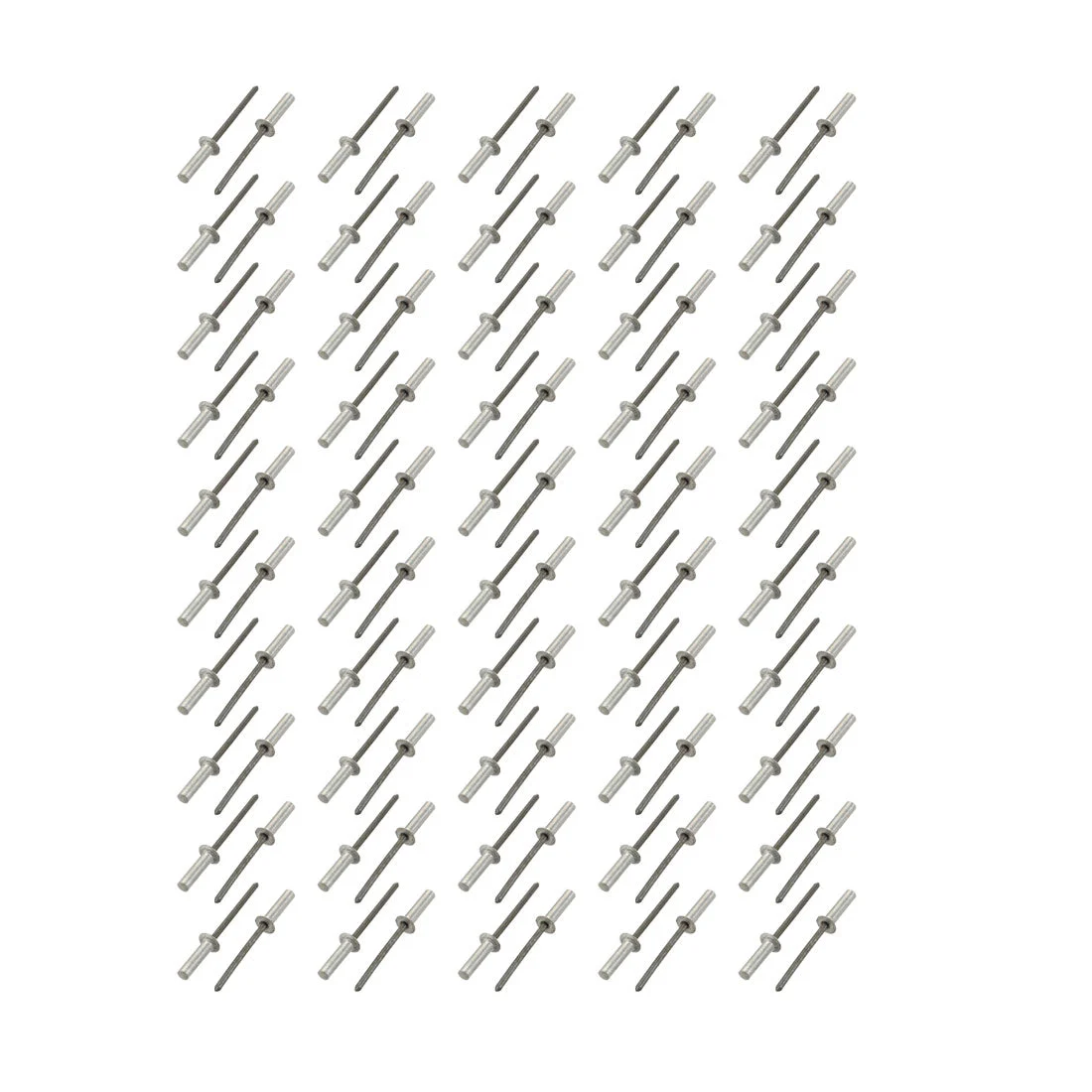 4mmx16mm Aluminum Countersunk Head Closed End Blind Rivets Fastener 100pcs