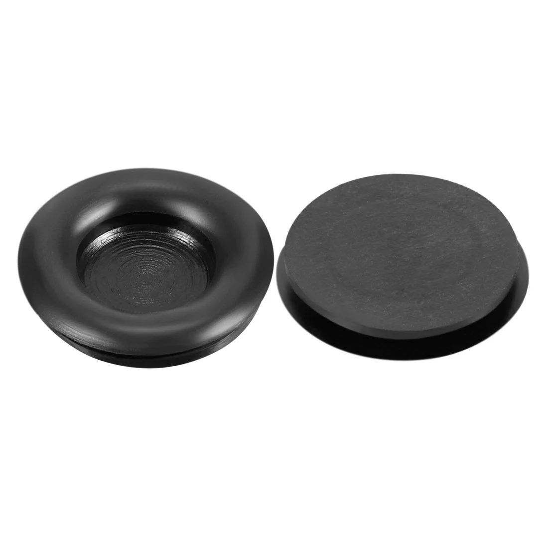 Wire Protector Oil Resistant Rubber Grommets 16mm Mounting Dia 30Pcs Black
