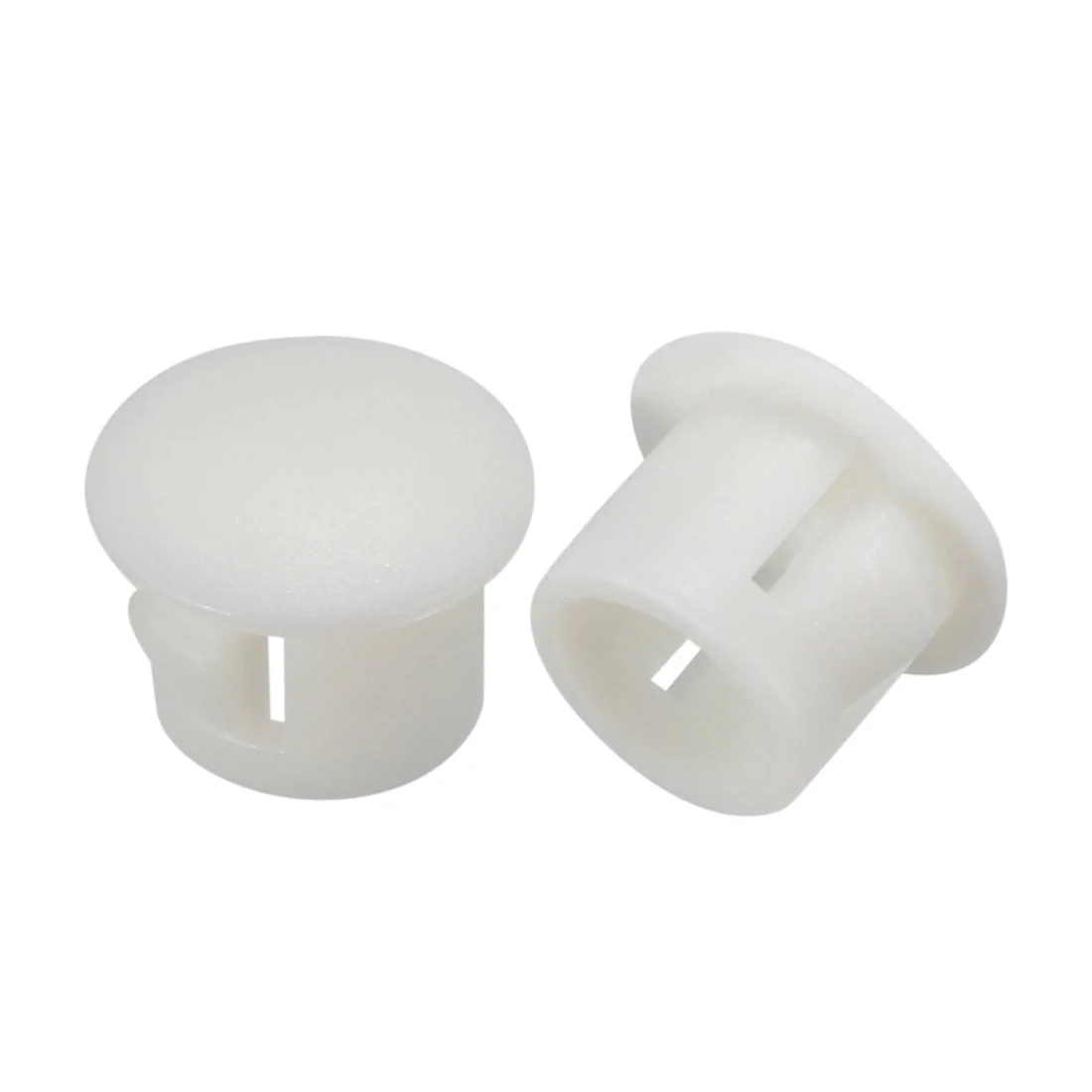 Uxcell 100 pcs 8mm Mounted Dia Snap in Cable Hose Bushing Grommet Protector Black