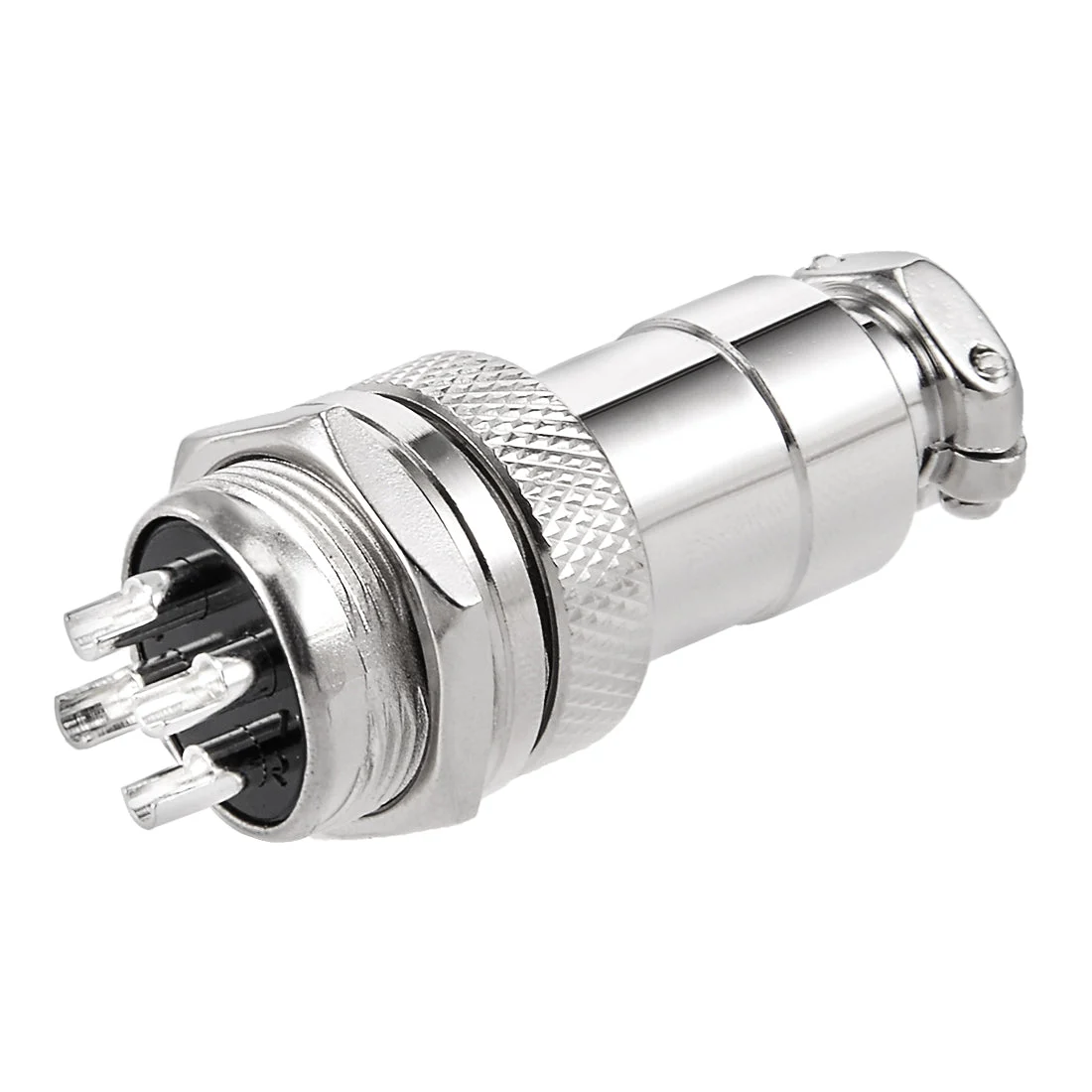 Aviation Connector, 16mm 4P 5A 125V GX16-4 Male Wire Power Chassis