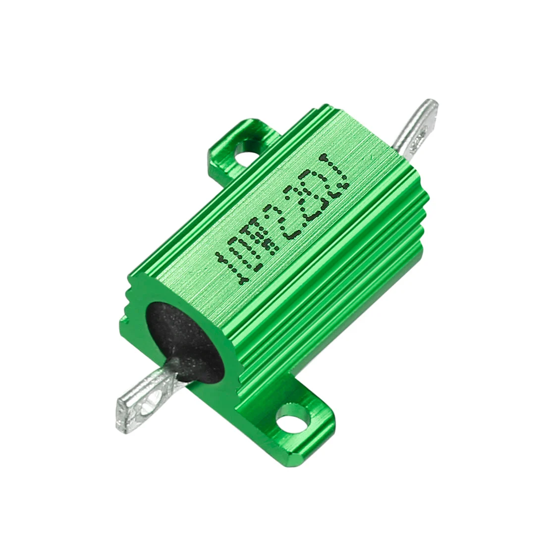 Aluminum Case Resistor 10W 2.2 Ohm Green Wirewound for LED Converter with Rod Post 10W2.2RJ