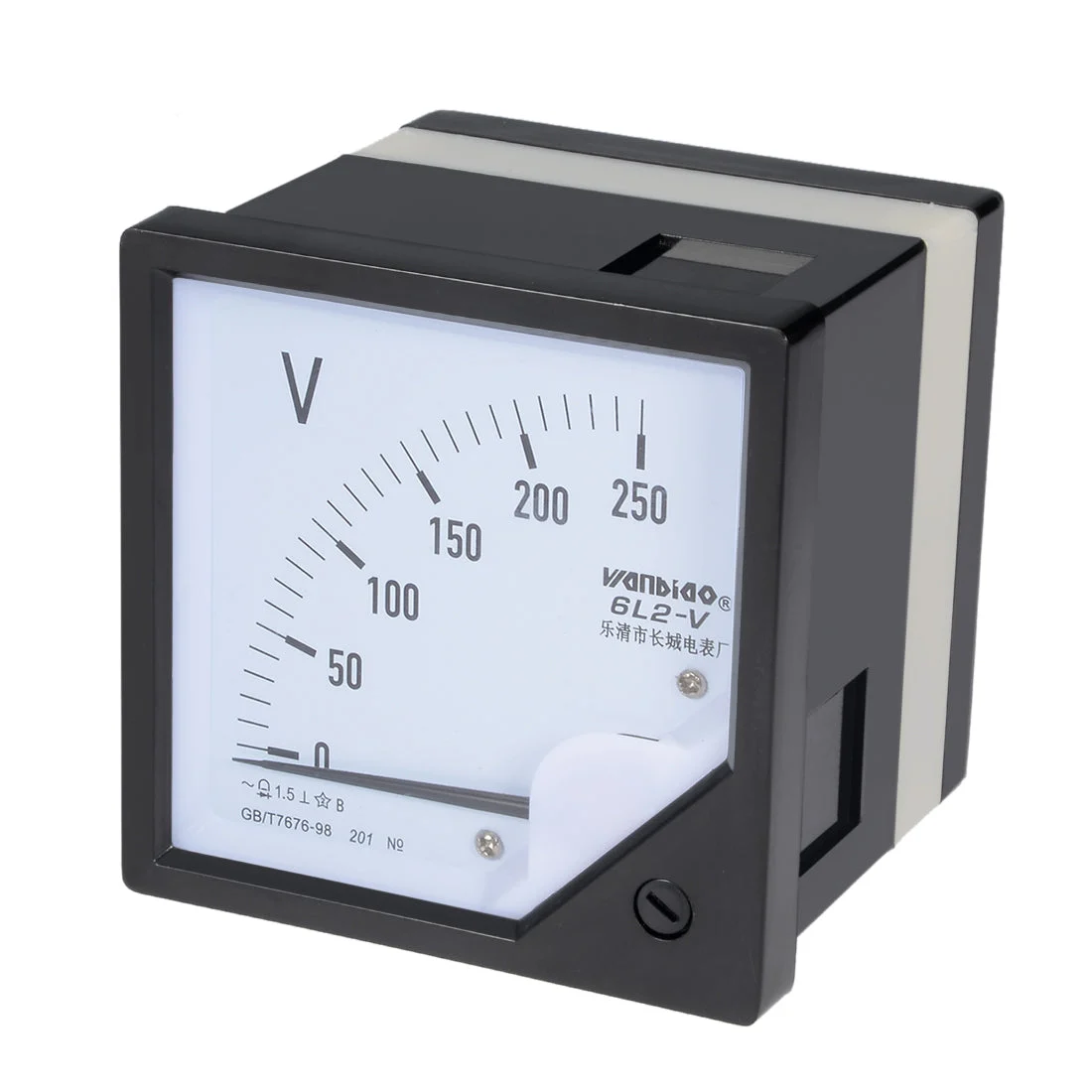 AC 0-250V Analog Panel Voltage Gauge Volt Meter 6L2 1.5% Error Margin