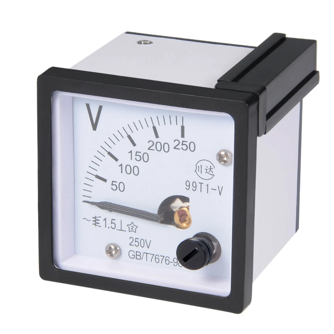 AC 0-250V Analog Panel Voltage Gauge Volt Meter 99T1 1.5% Error Margin
