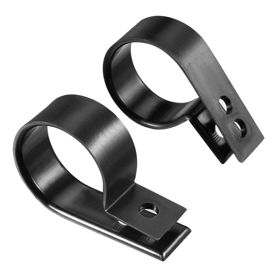 Uxcell 20Pcs Nylon R-type Clamp Organizer Cord Clips for Wire Management Fit Cable Dia 21-25mm Black
