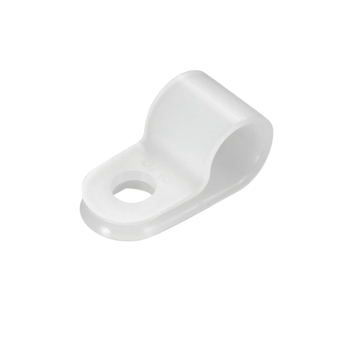 Uxcell 72Pcs Nylon R-Type Cable Clamp Organizer Cord Clips for Wire Management 7.9mm White CC-1.5